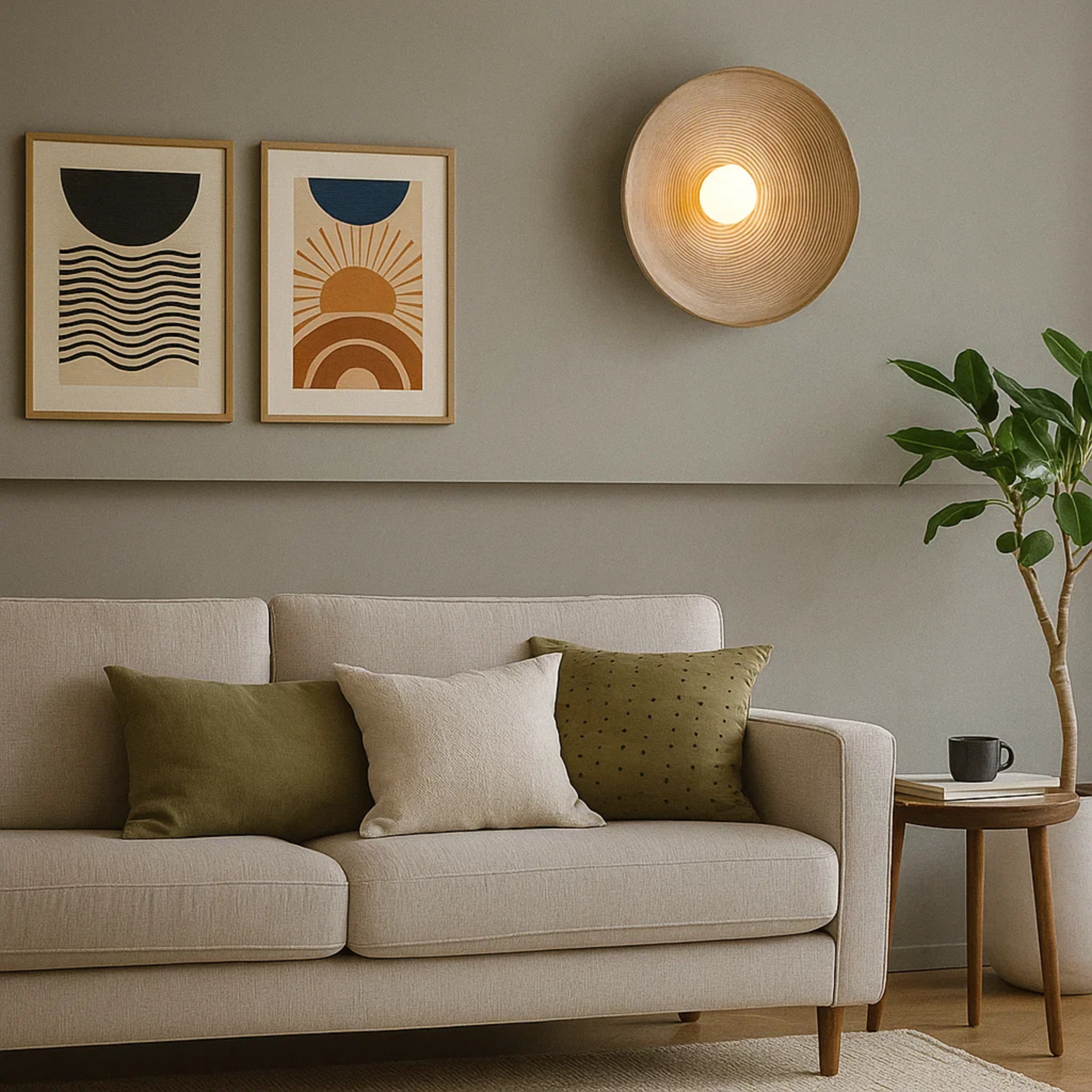 Japanse wandlamp - HikariGlow