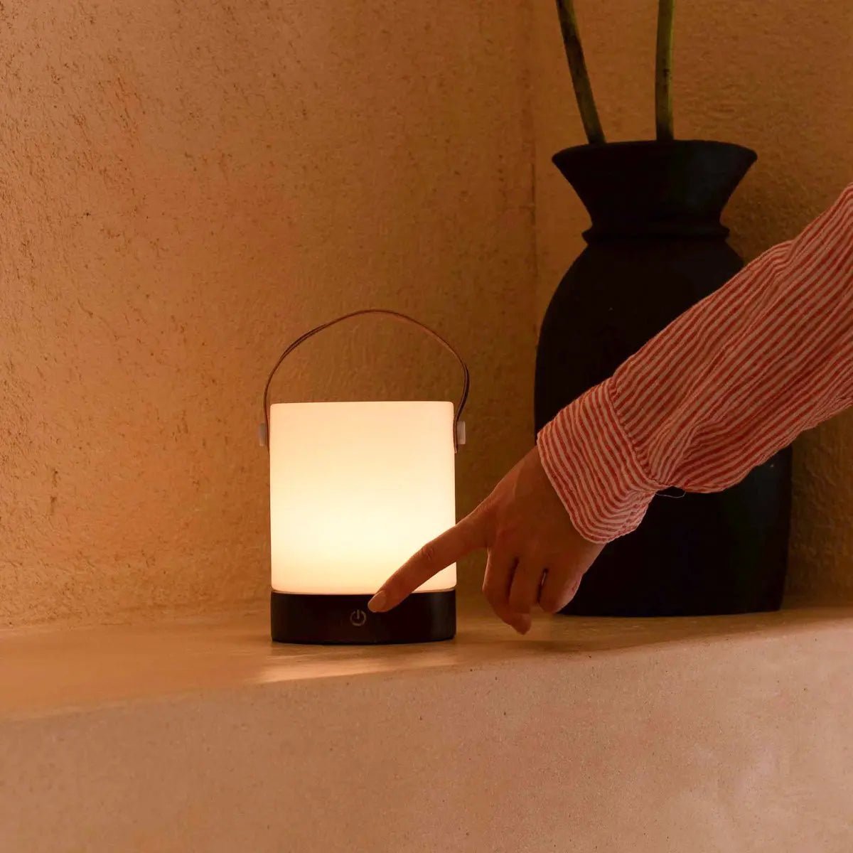 Draadloze & Dimbare Tafellamp (IP44) - LumaWood