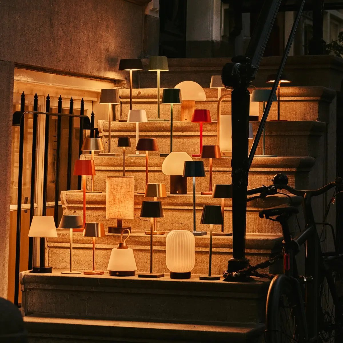 Draadloze & Dimbare Tafellamp (IP44) - SilvaGlow