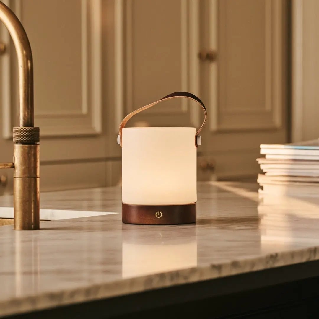 Draadloze & Dimbare Tafellamp (IP44) - LumaWood