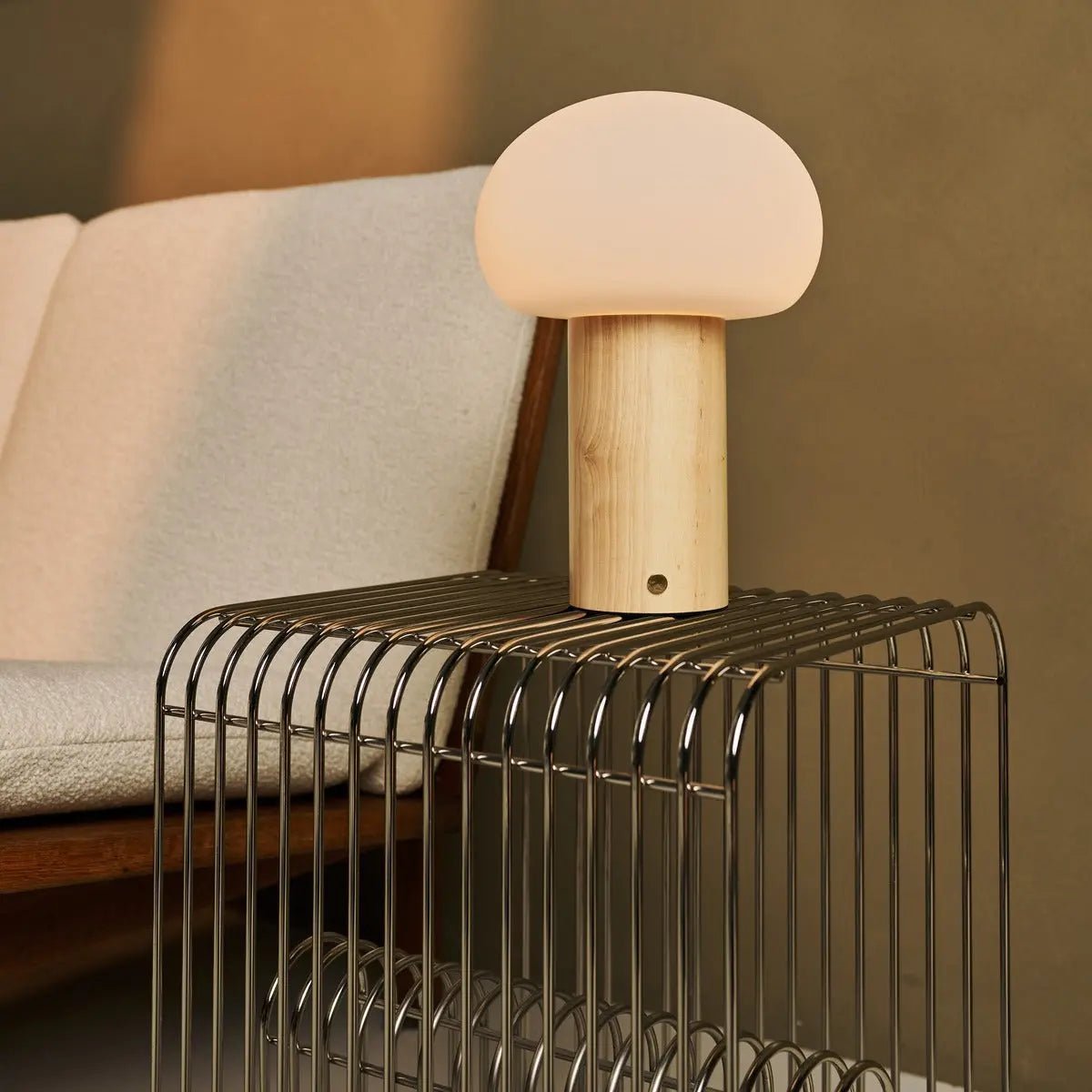 Draadloze & Dimbare Tafellamp (IP44) - LumiNordic