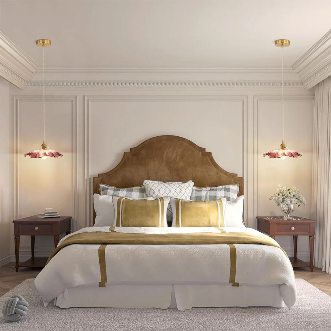 Bloemvormige Hanglamp van Glas - FloraLume