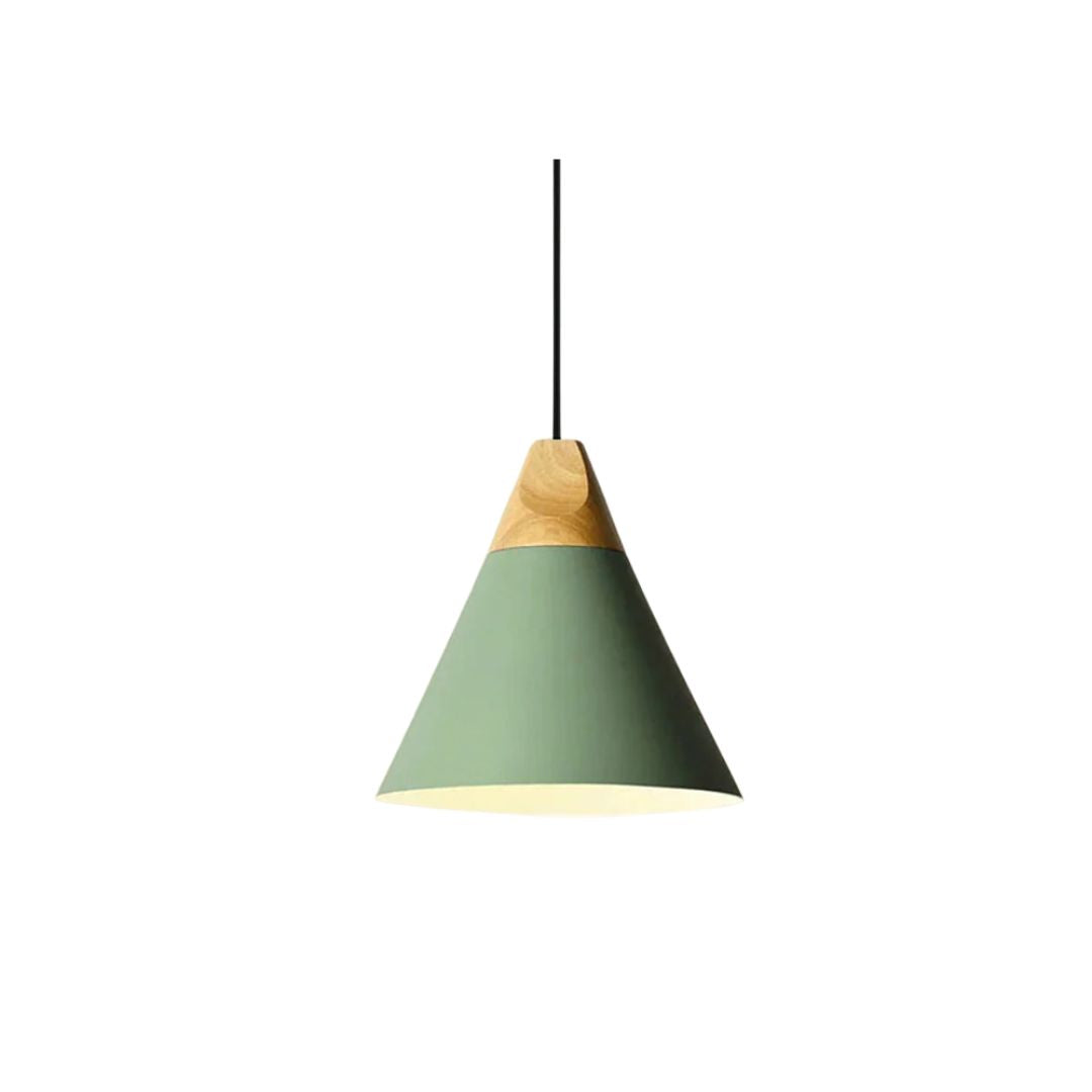 Speelse Houten Hanglamp - Navellea