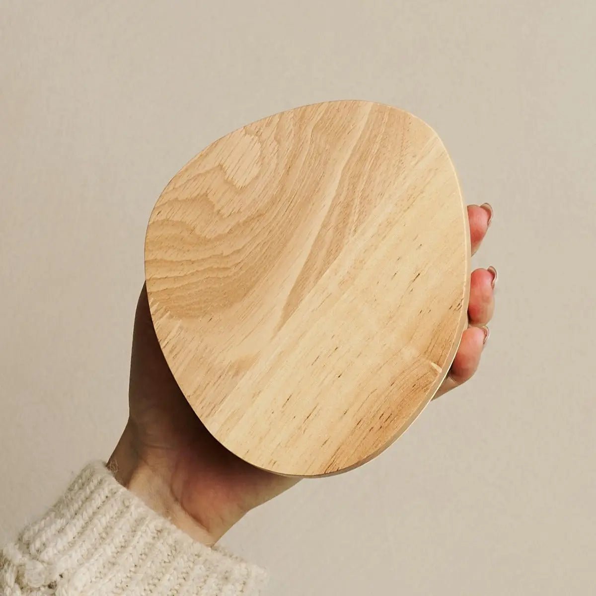 Draadloze & Dimbare Wandlamp (LED) van Natuurlijk Hout - LumiVive