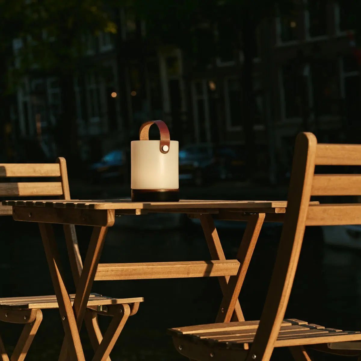 Draadloze & Dimbare Tafellamp (IP44) - LumaWood