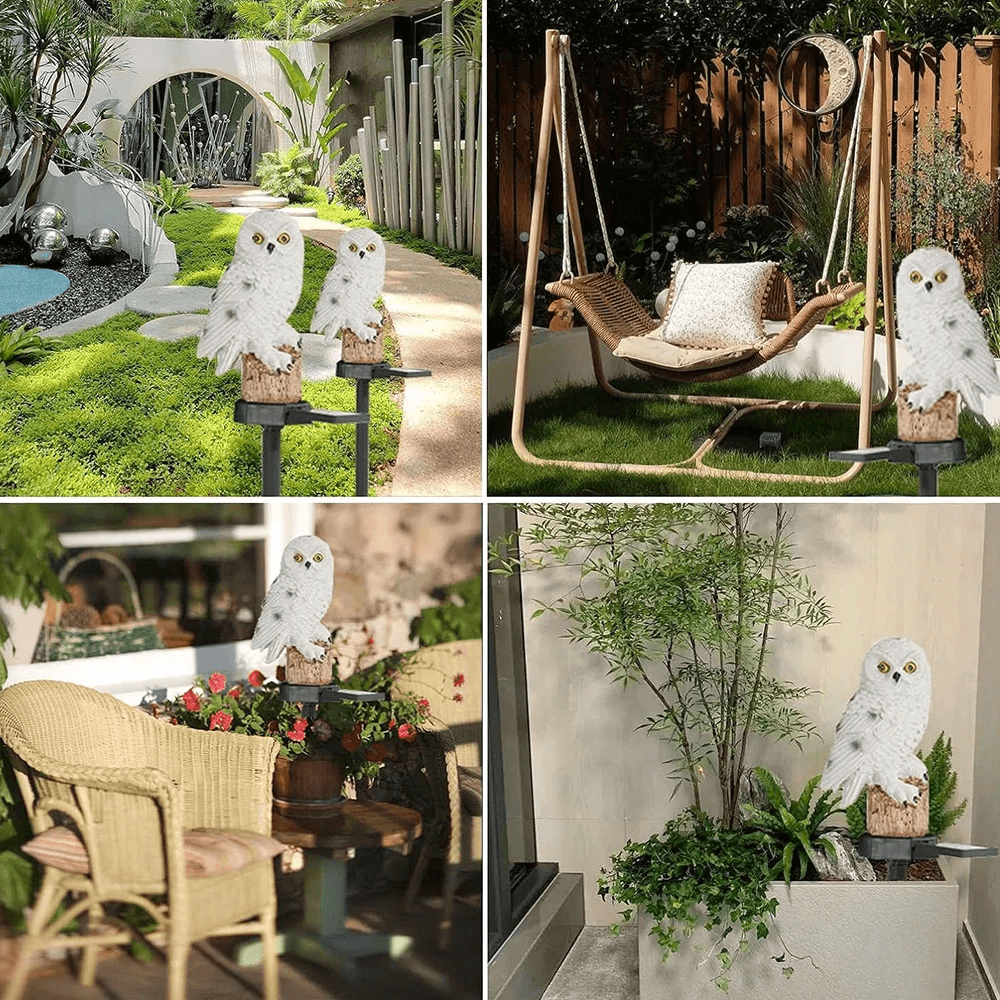 Solar Uil Tuinlamp (IP65) - OwlGlow
