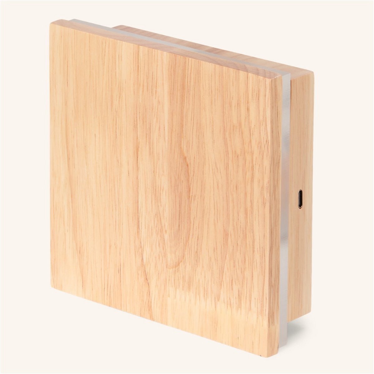 Draadloze & Dimbare Houten Wandlamp (IP44) - LumaLane