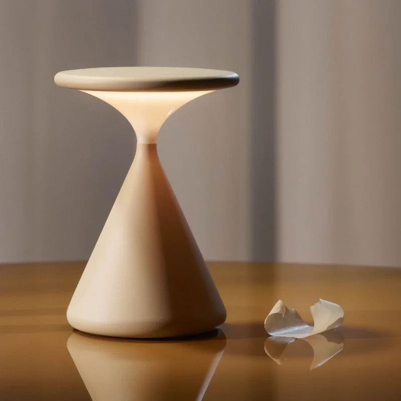 Draadloze sfeerlamp (LED) met zandloperdesign - HaloForma