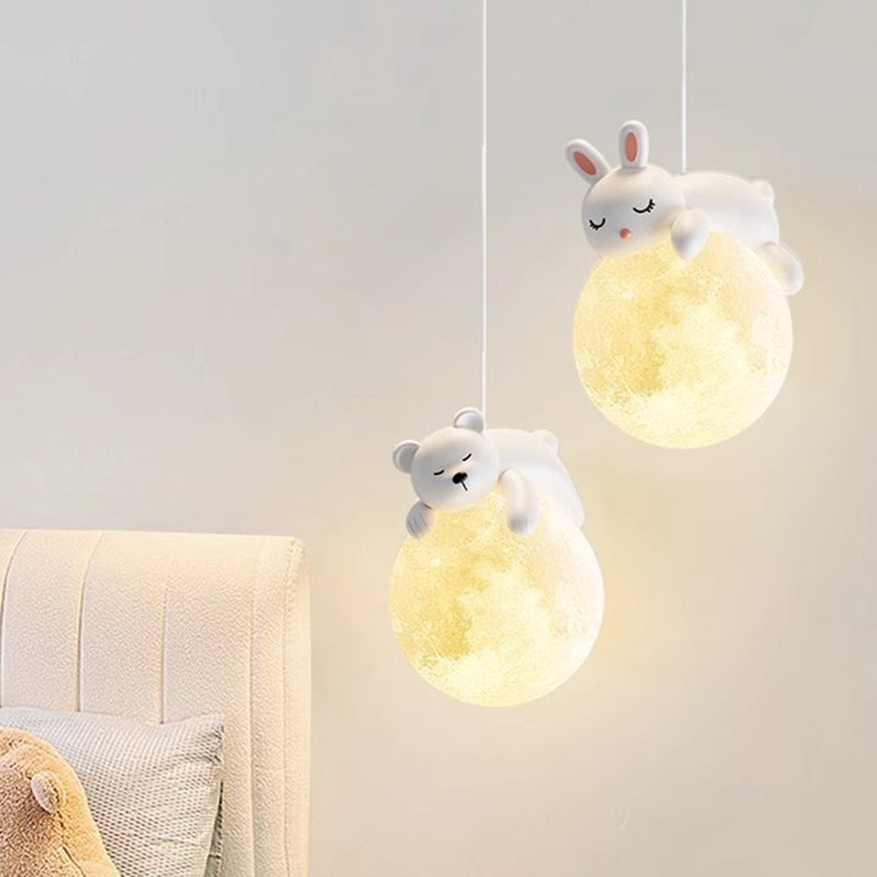 Kinderkamer Hanglamp met Knuffeldier - LumiCuddle