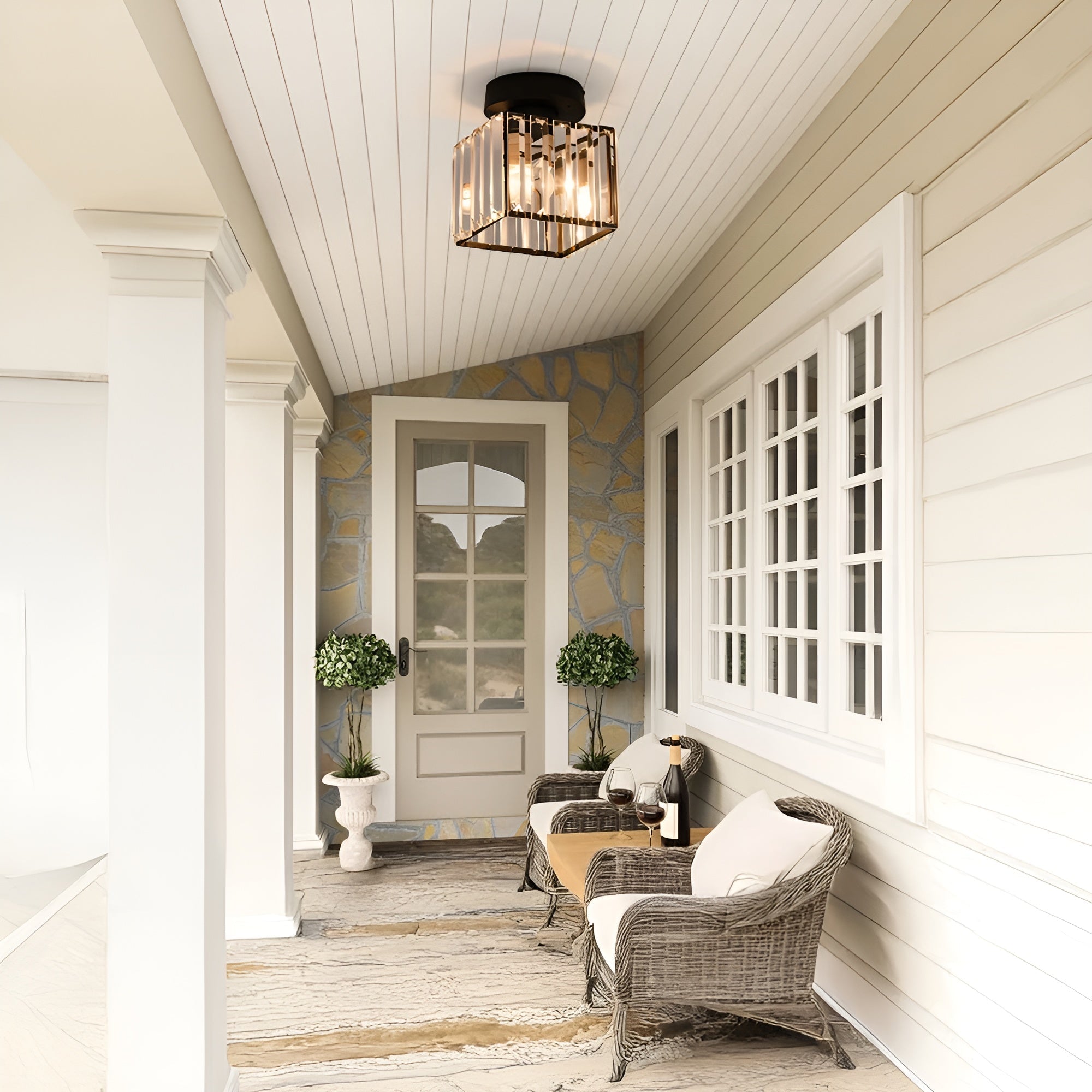 Luxe Crystal Plafondlamp - Noiréa Crystal