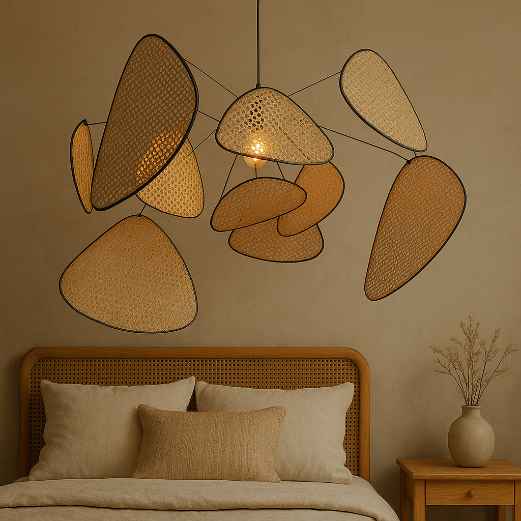 Rotan Hanglamp (LED) - RivaLume