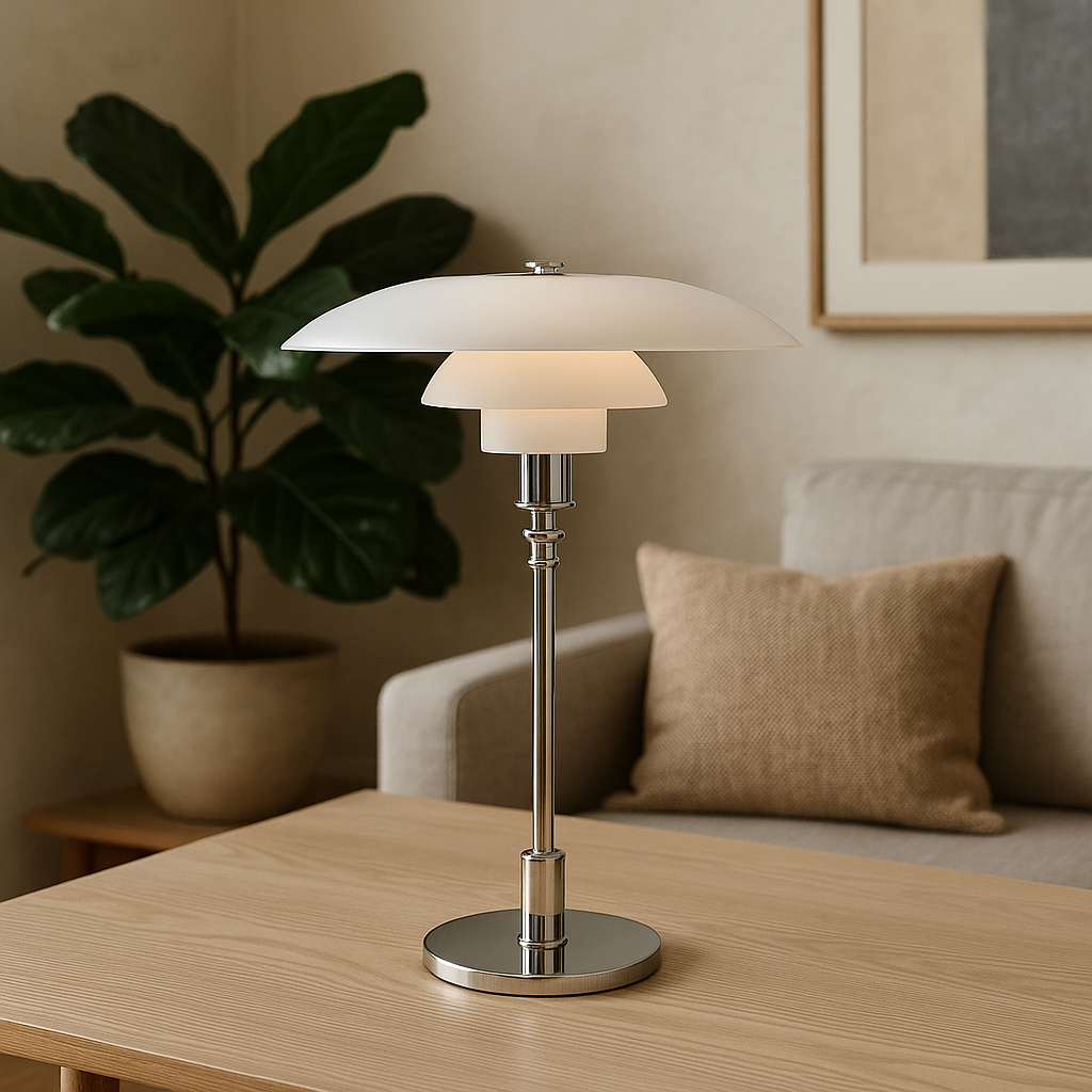 Minimalistische Tafellamp met Warm Dimbaar Licht - Nordlynn