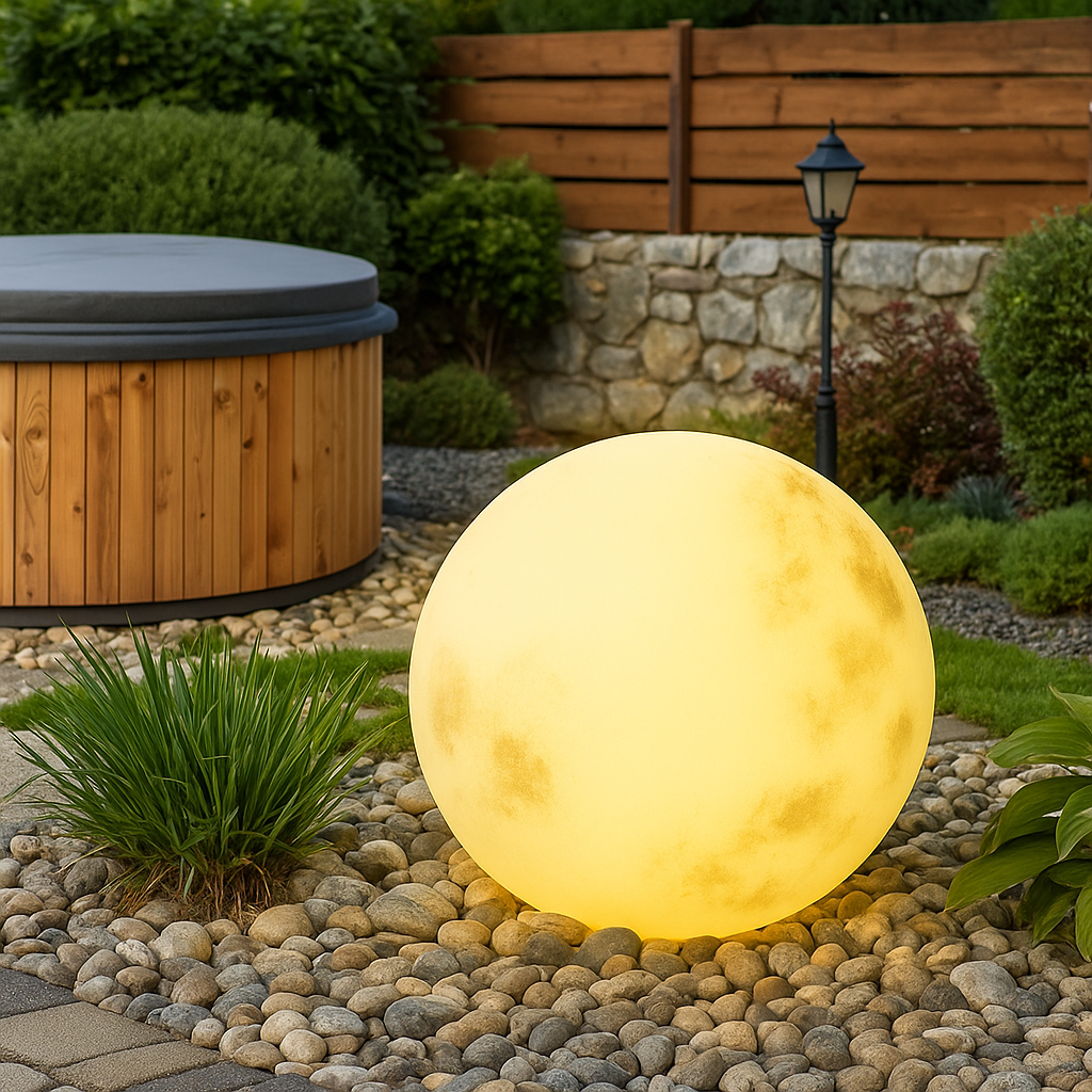 LED Solar Buitenverlichting Maanlamp - LumiLuna