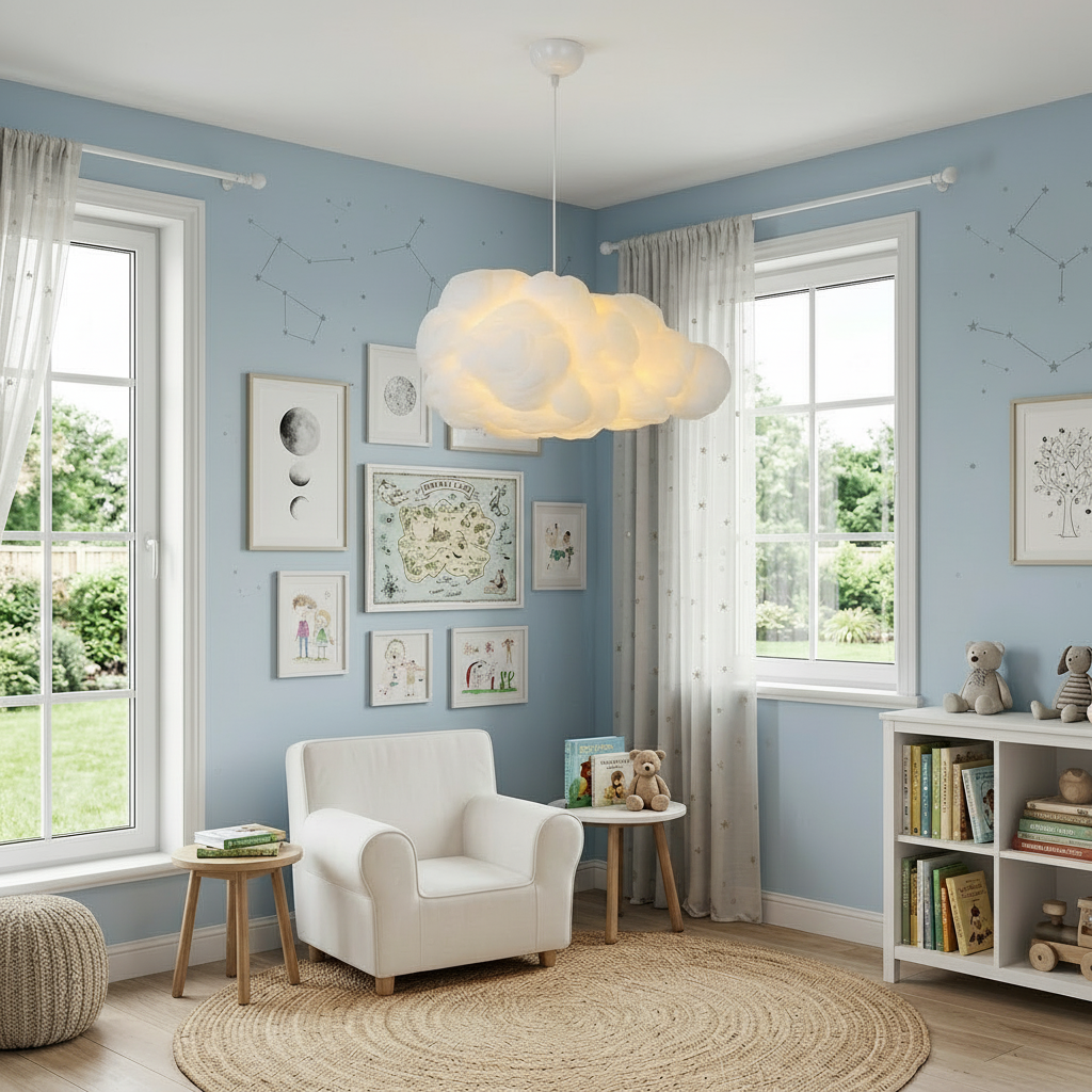 Wolkenlamp Hanglamp - LumiCloud