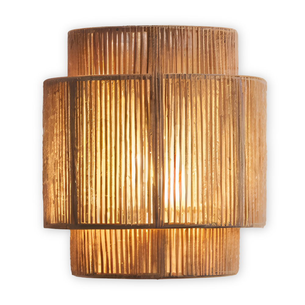 Bohemian Rotan Wandlamp- HanaLumi