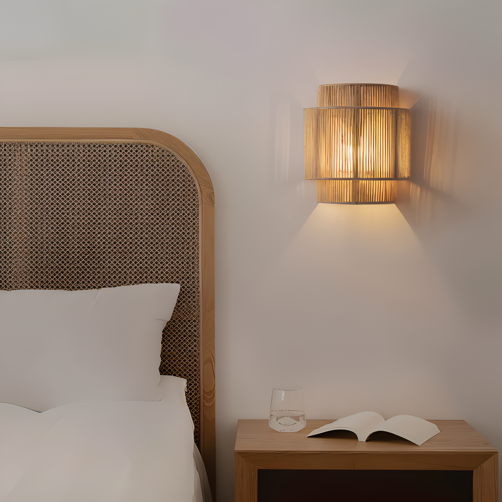 Bohemian Rotan Wandlamp- HanaLumi