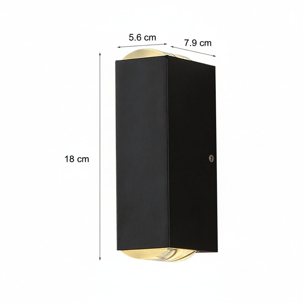 Buitenwandlamp met Warm Licht (IP54) - LumiWall
