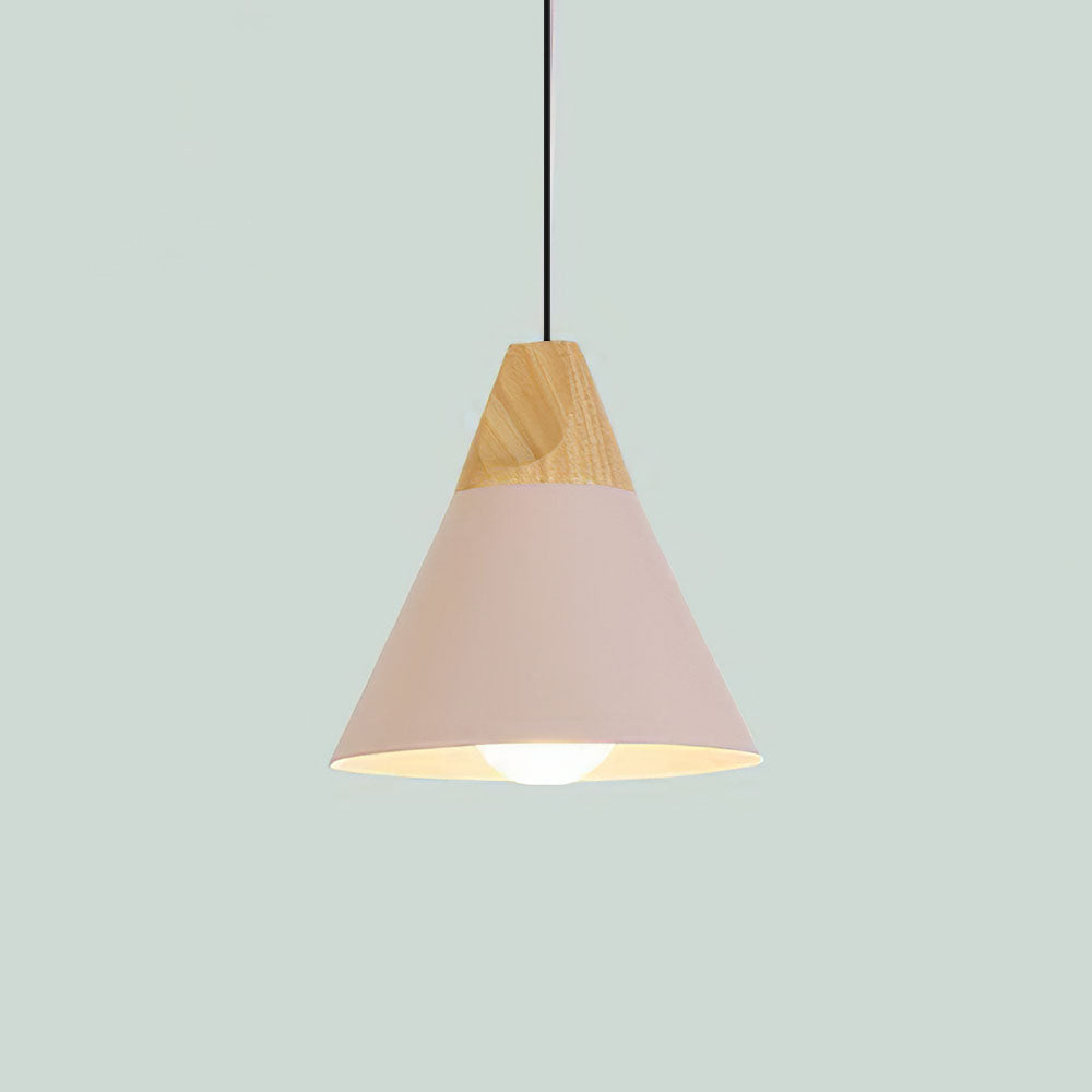 Speelse Houten Hanglamp - Navellea