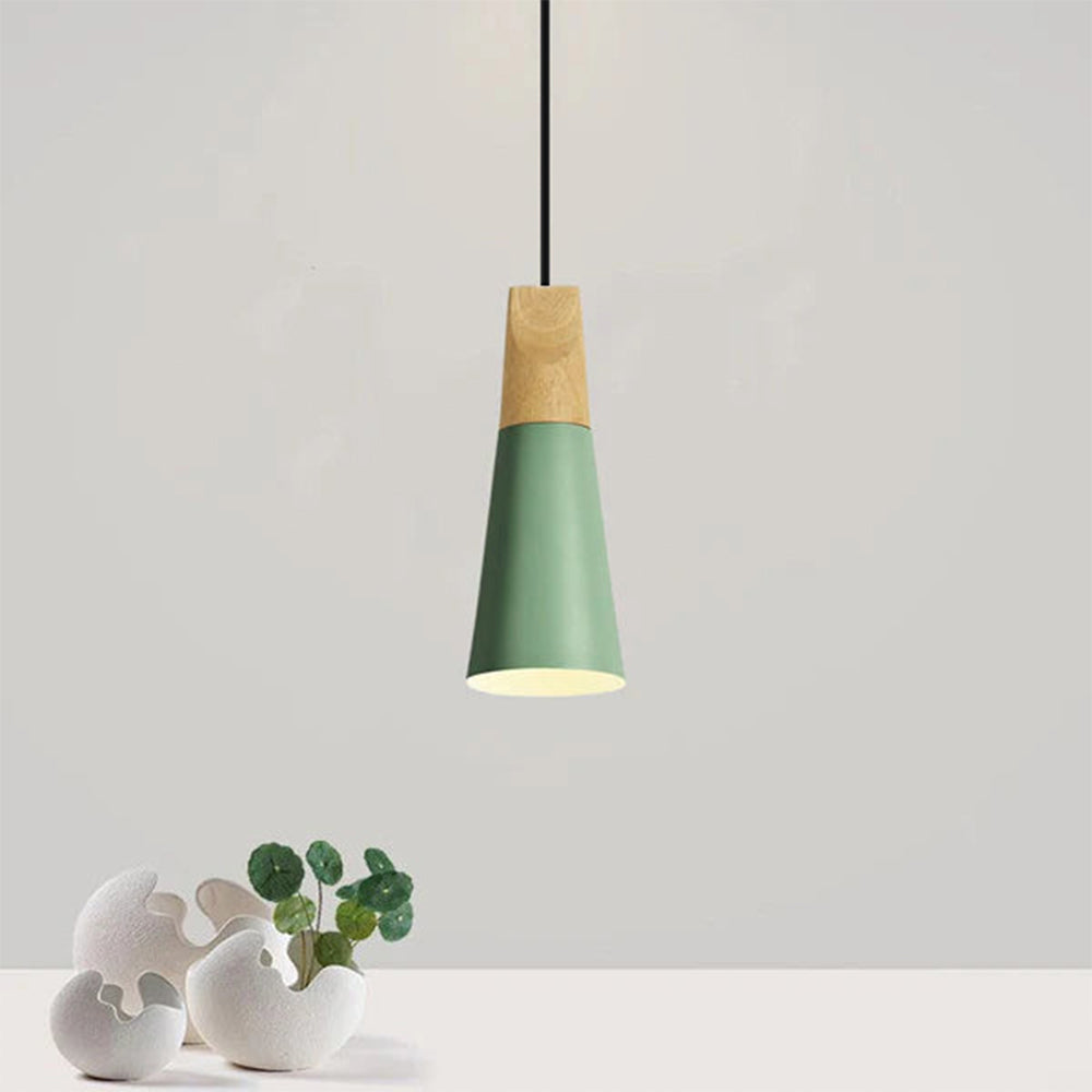 Speelse Houten Hanglamp - Navellea