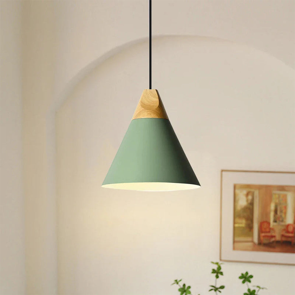 Speelse Houten Hanglamp - Navellea