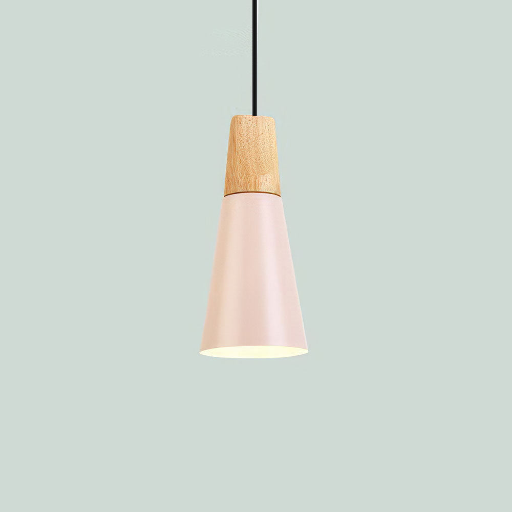 Speelse Houten Hanglamp - Navellea