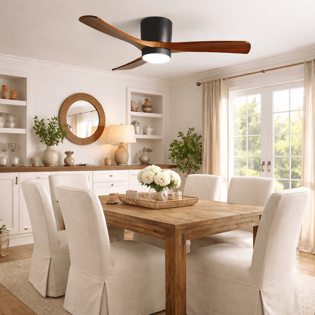Scandinavische Plafondventilator (LED) - NordiBreeze™