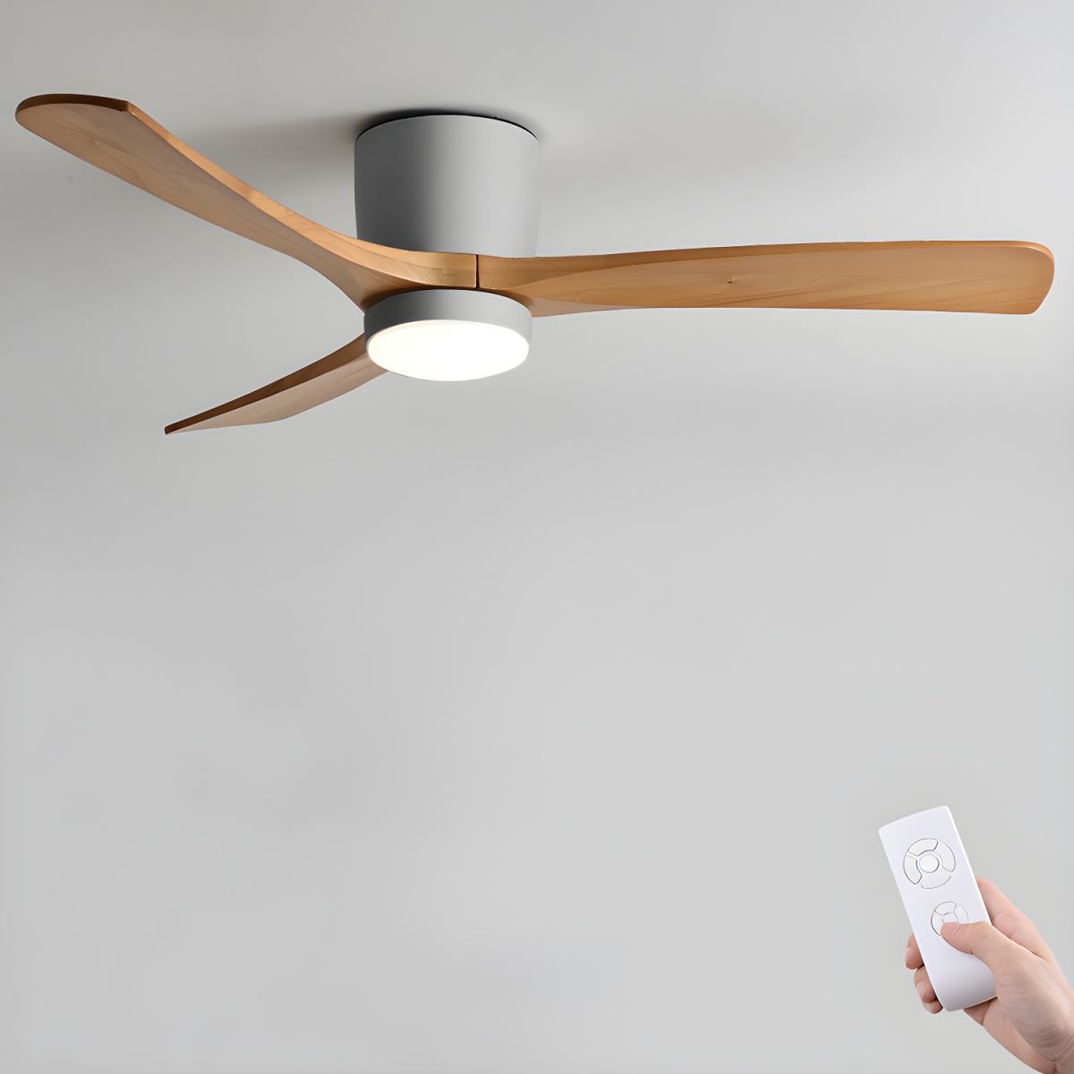 Scandinavische Plafondventilator (LED) - NordiBreeze™
