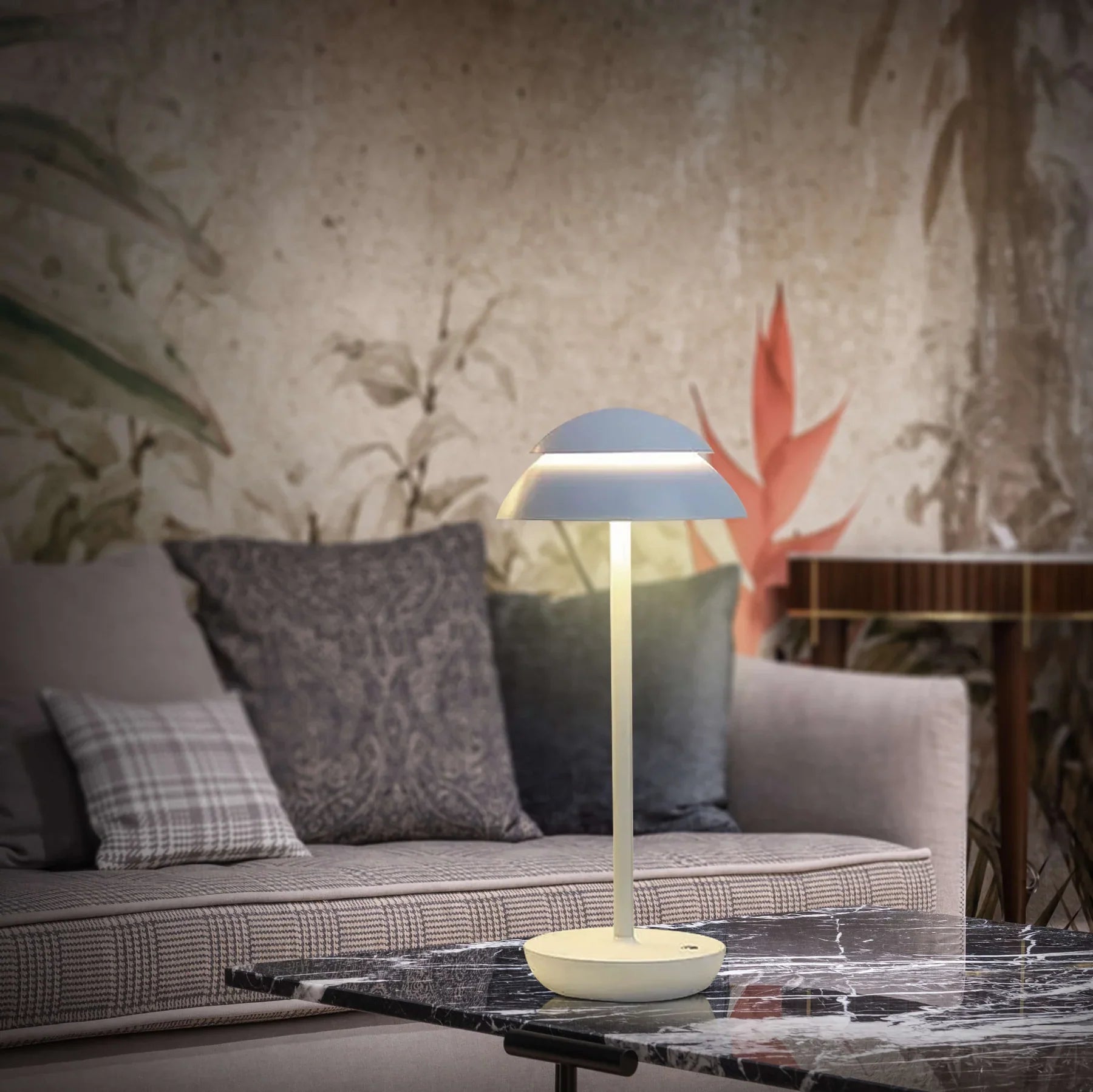 Draadloze Scandinavische Tafellamp (LED) - ScandiGlow