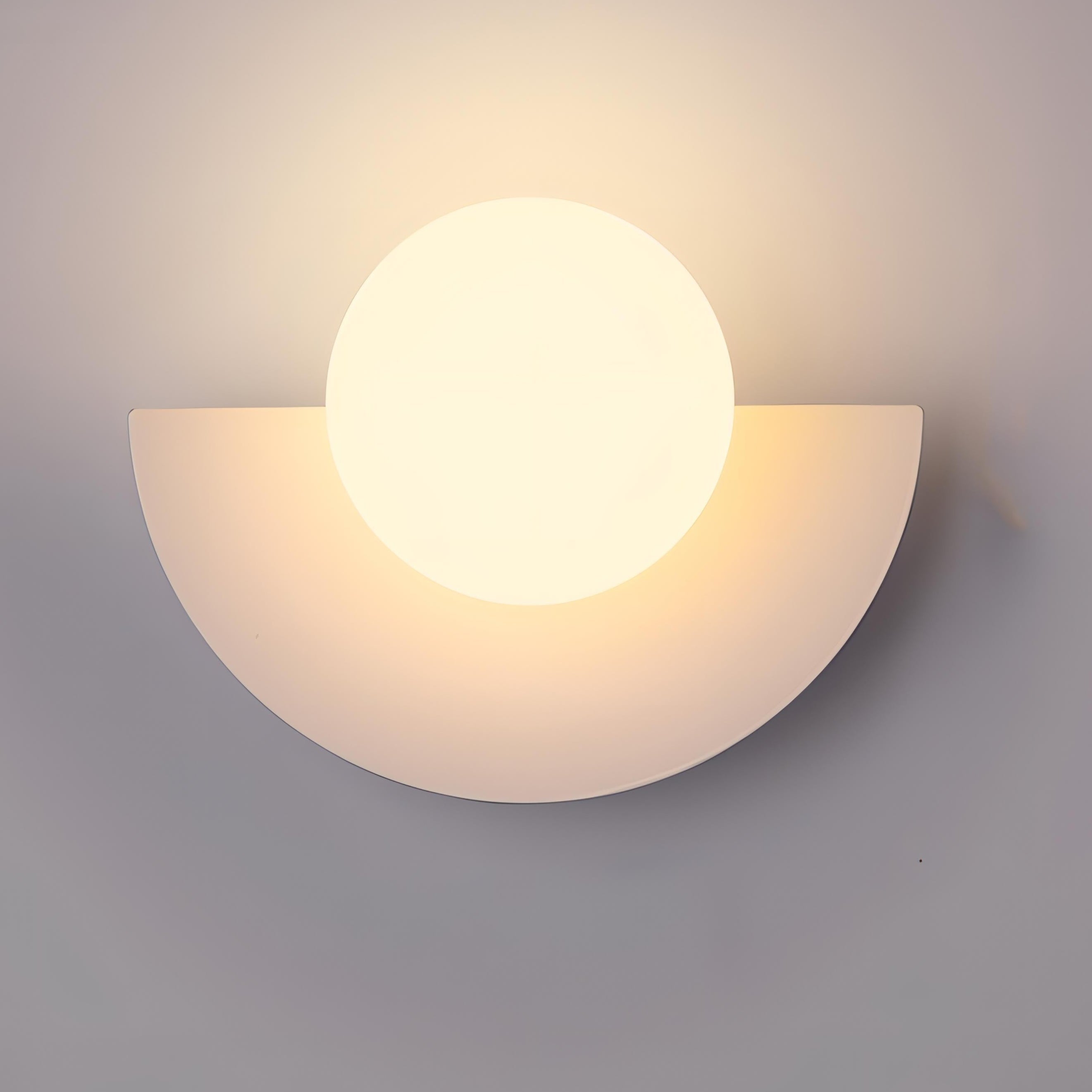 Halfronde Wandlamp (LED) - Nordic Halo