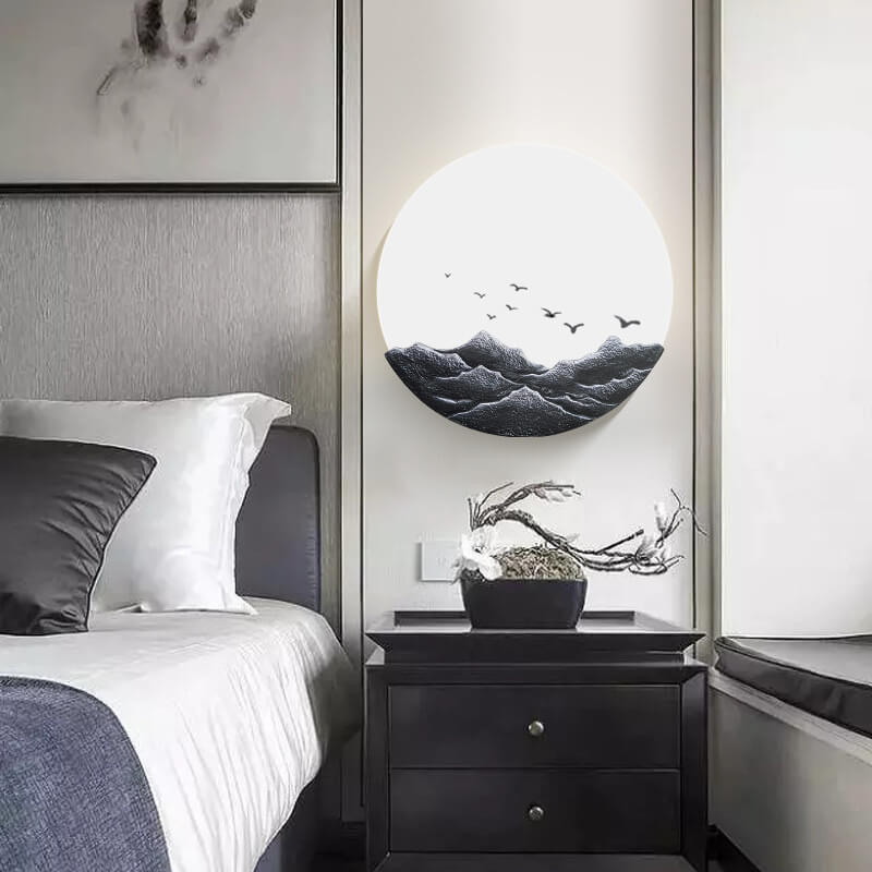 Aziatische Wandlamp (LED) met Minimalistisch Design - Artiva