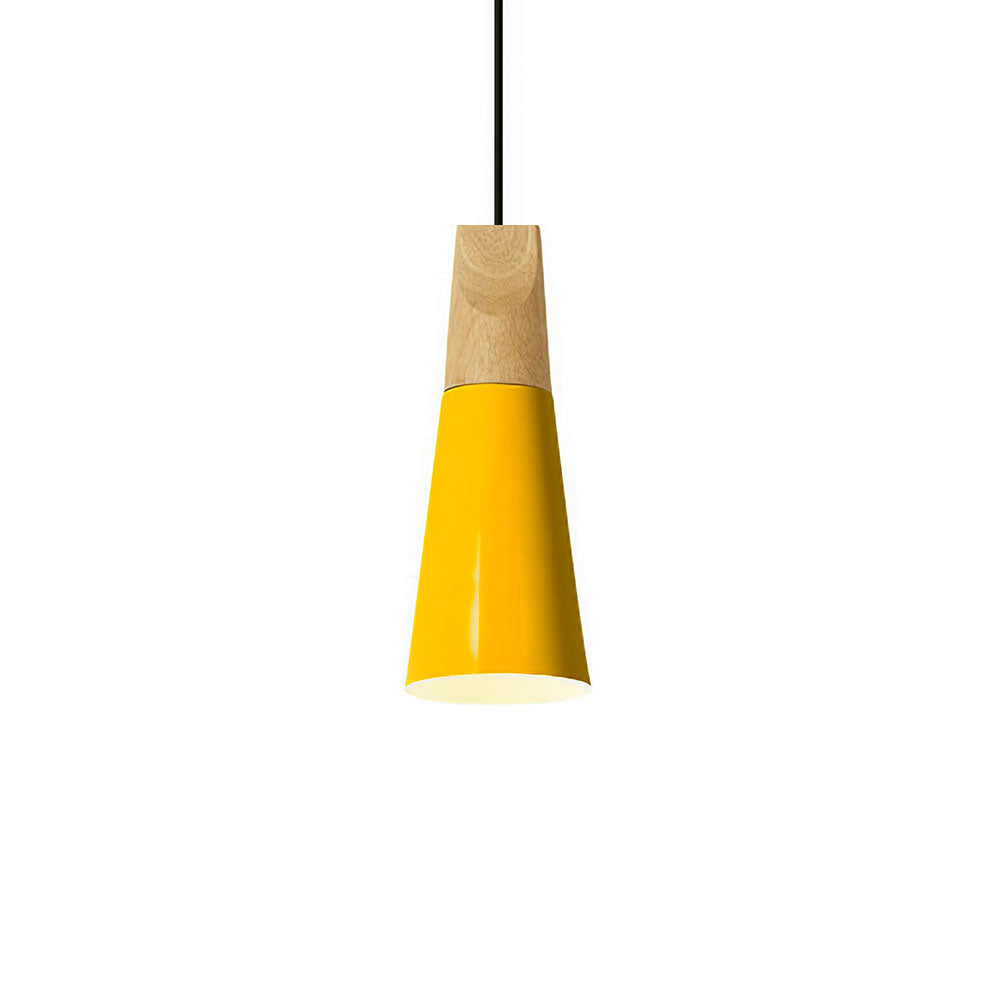Speelse Houten Hanglamp - Navellea