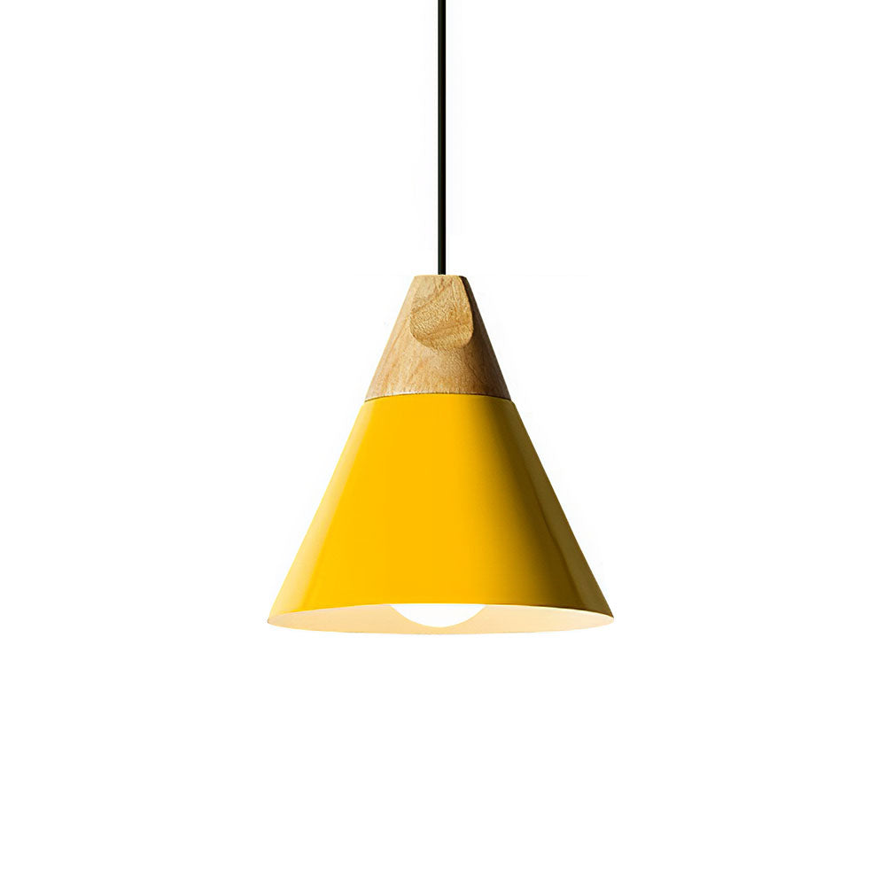 Speelse Houten Hanglamp - Navellea