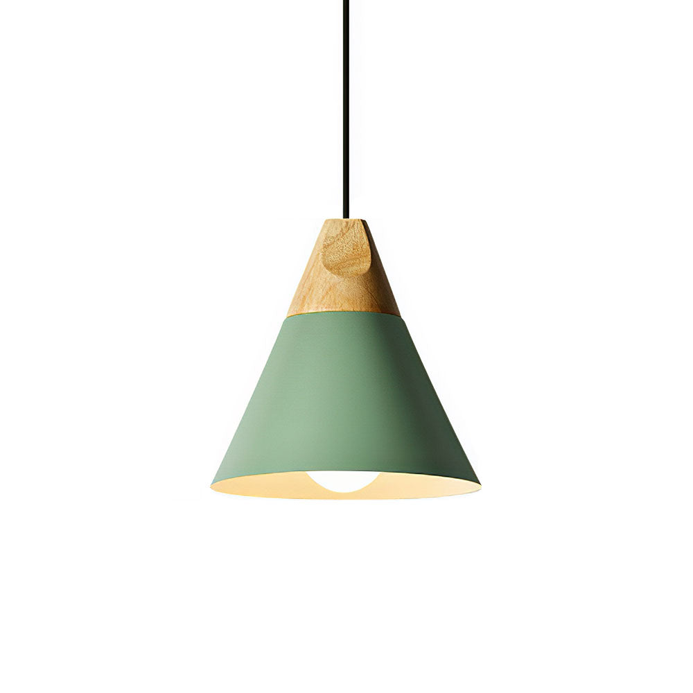 Speelse Houten Hanglamp - Navellea