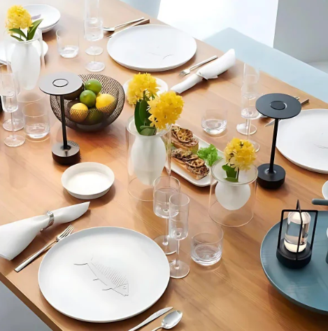 Draadloze en Dimbare Tafellamp - Nordiva Glow