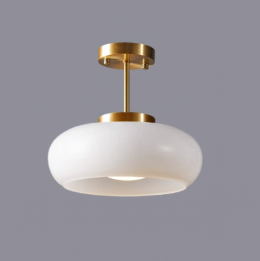 Vintage Plafondlamp van glas (LED) - LumiDome
