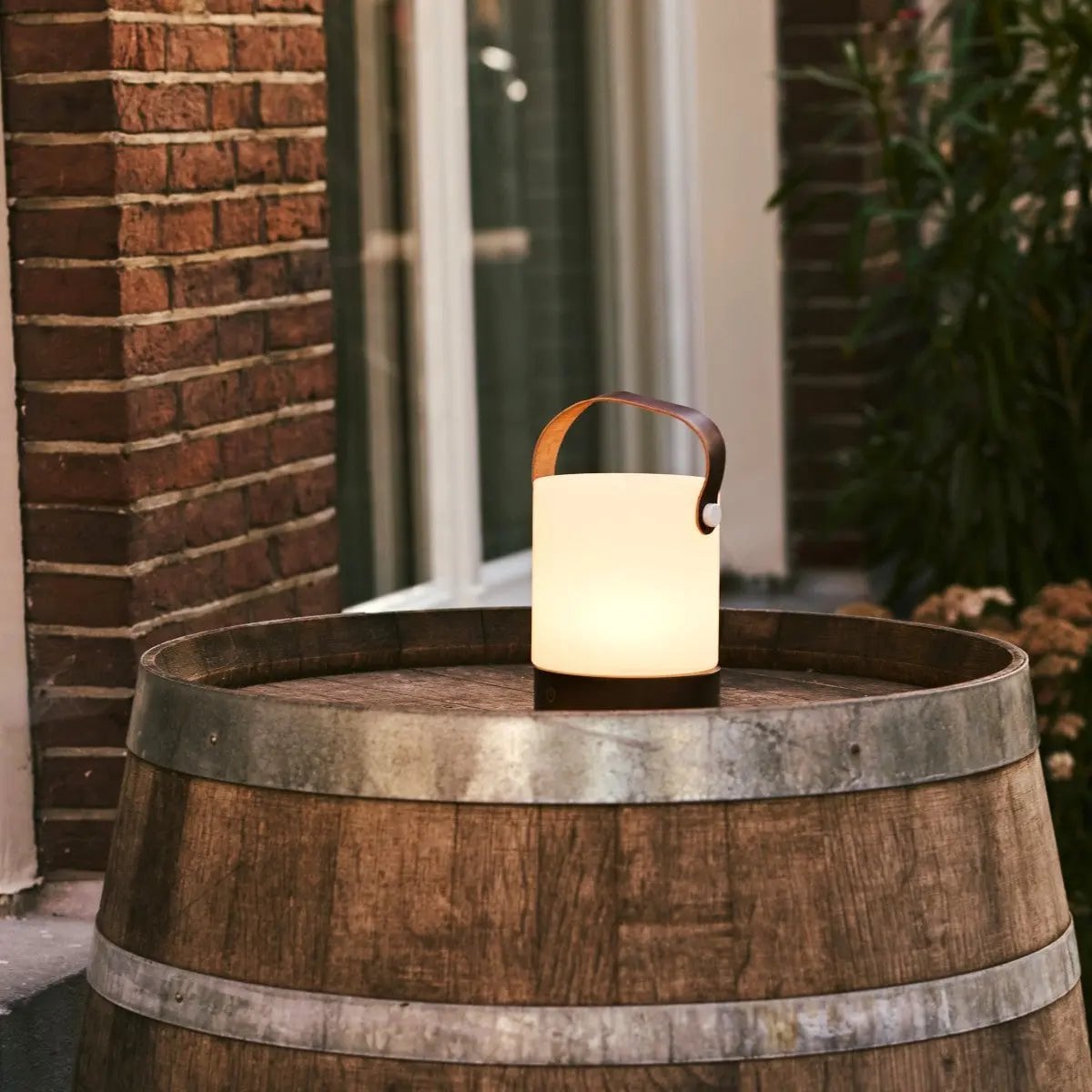 Draadloze & Dimbare Tafellamp (IP44) - LumaWood