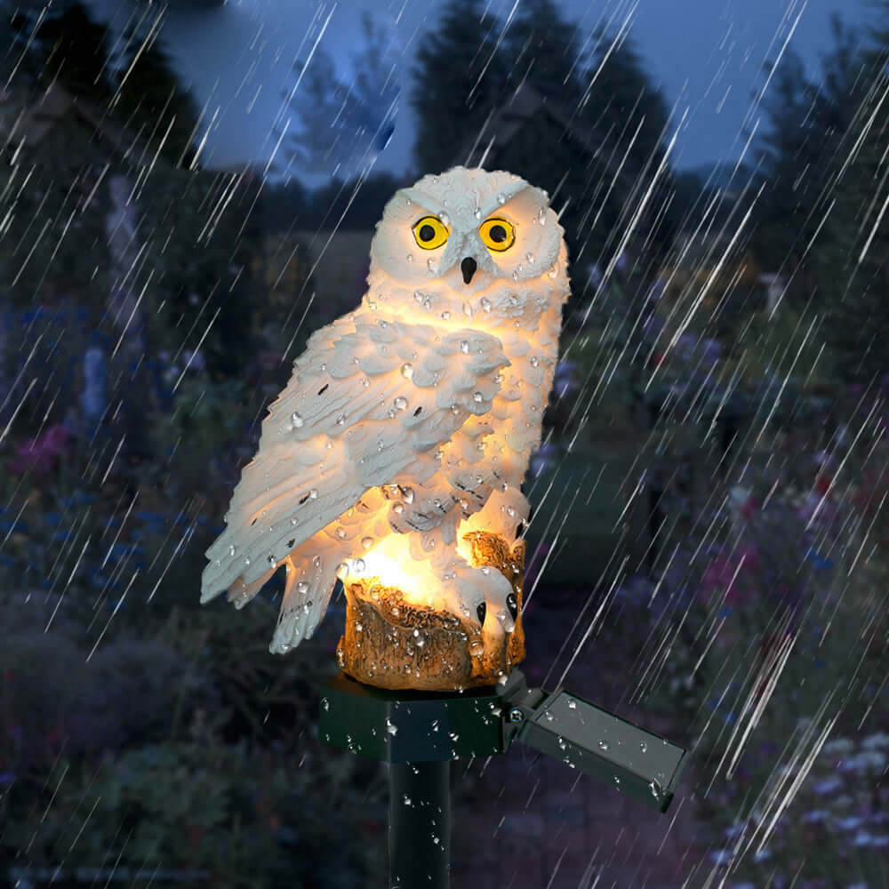 Solar Uil Tuinlamp (IP65) - OwlGlow