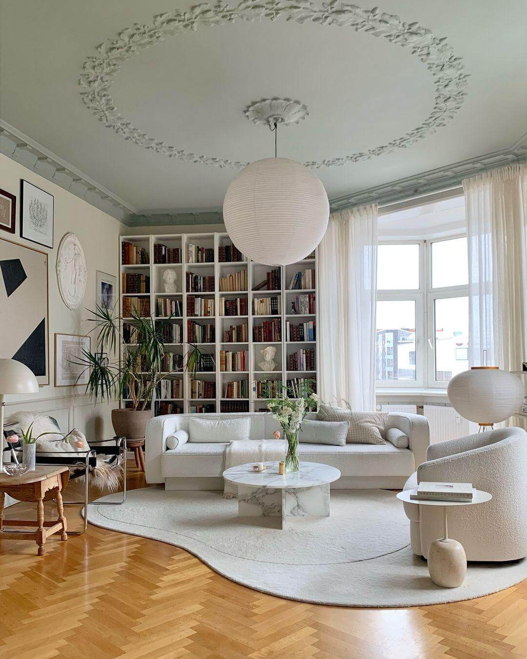 Hanglamp van Katoenpapier - PaperLumi