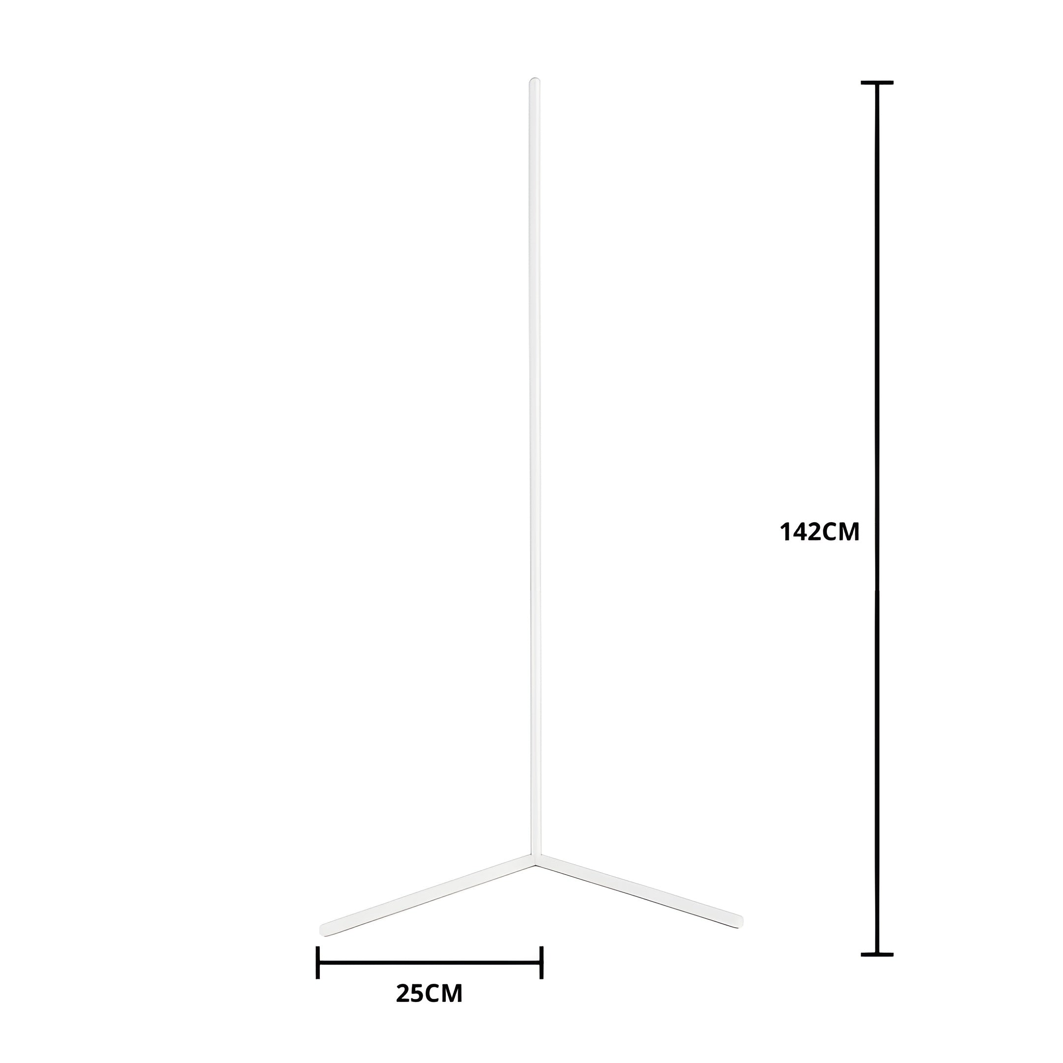 Dimbare hoekvloerlamp met afstandsbediening - LumoCorner