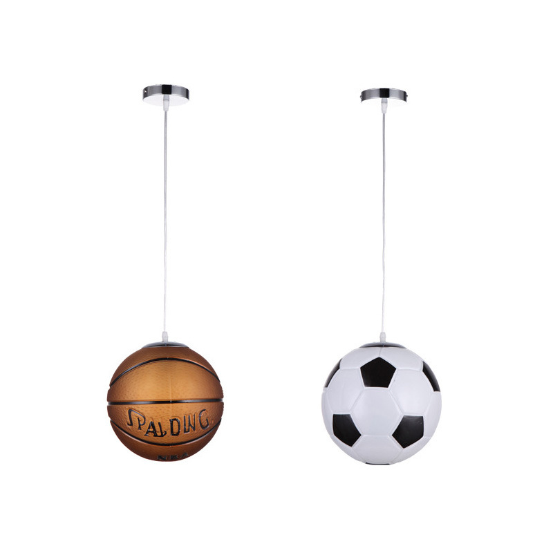 Kinderkamer Plafondlamp Voetbal & Basketbal (LED) - SportGlow