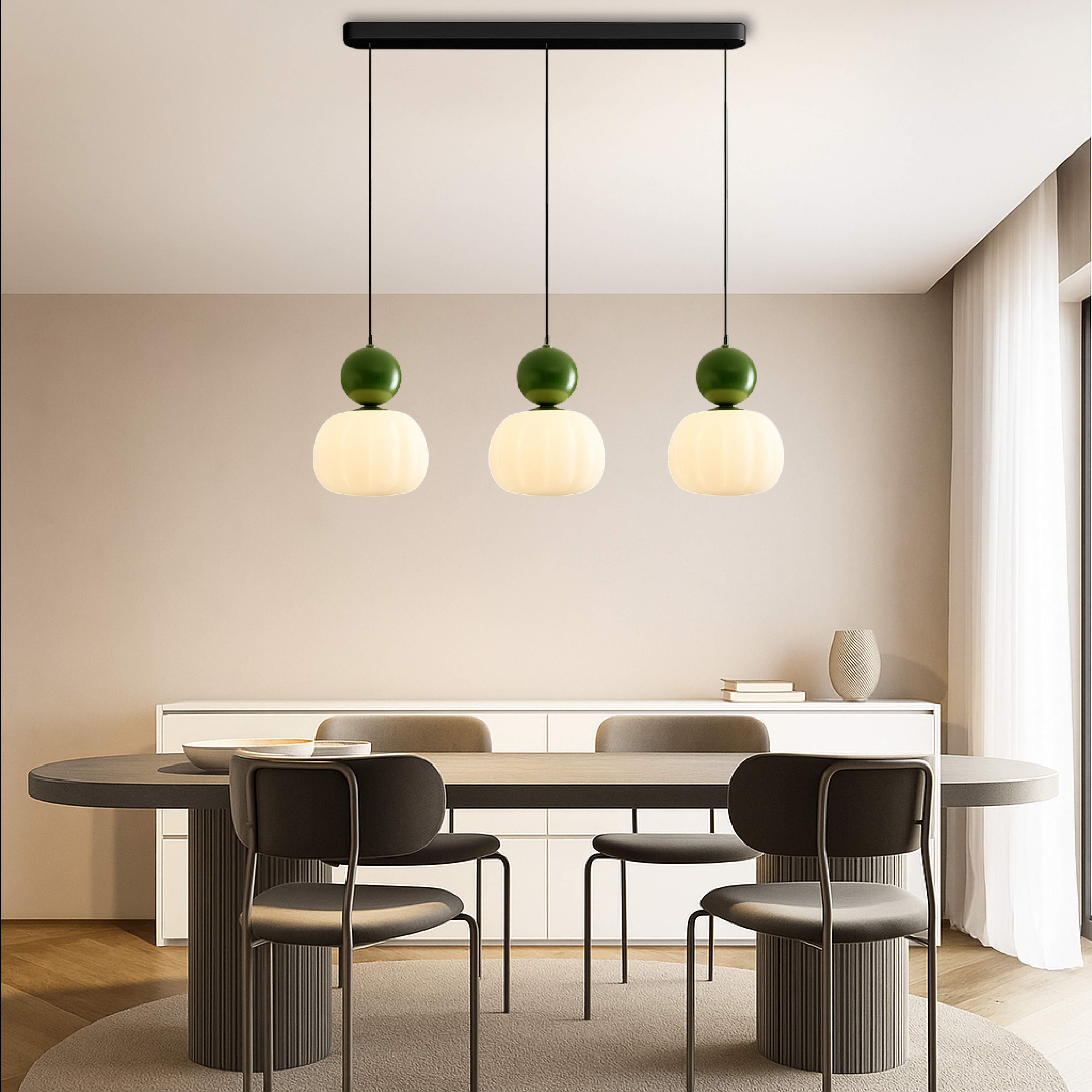 Art Deco Hanglamp - Lumi Orbe