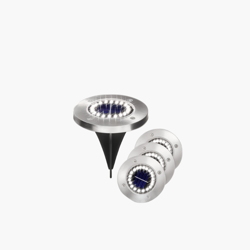 Zonne-LED Tuinverlichting voor Paden & Borders - LumiPath Glow