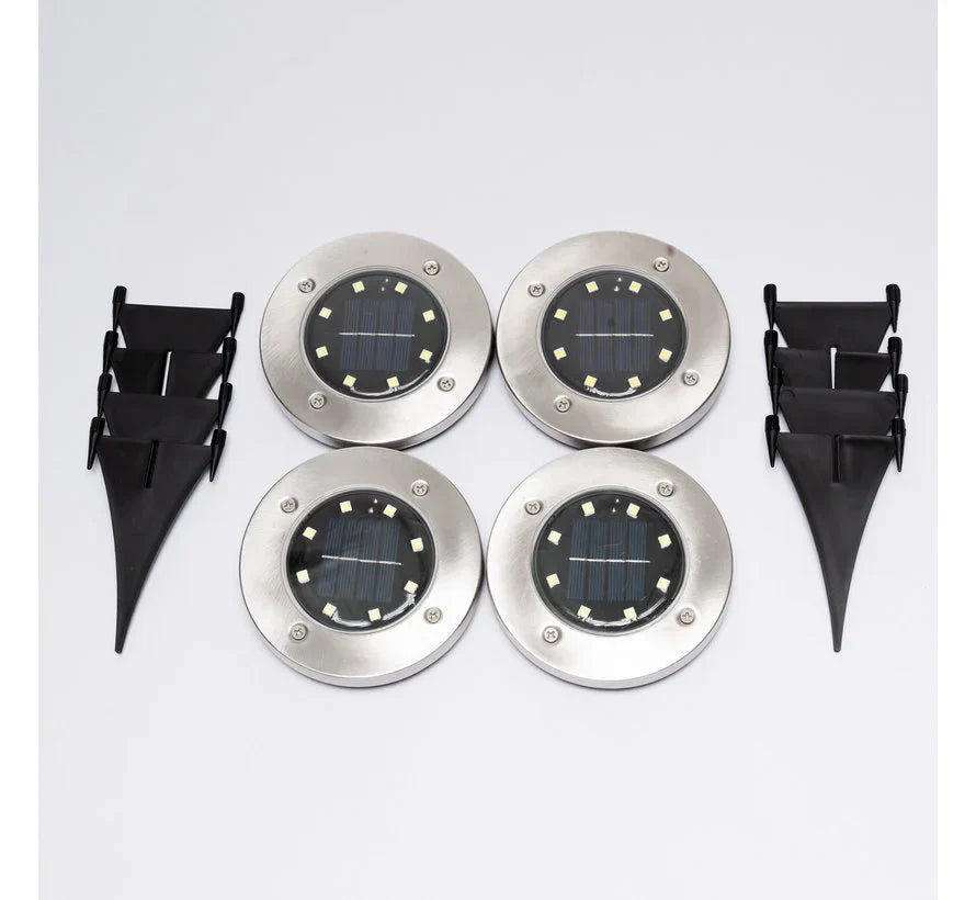 Zonne-LED Tuinverlichting voor Paden & Borders - LumiPath Glow