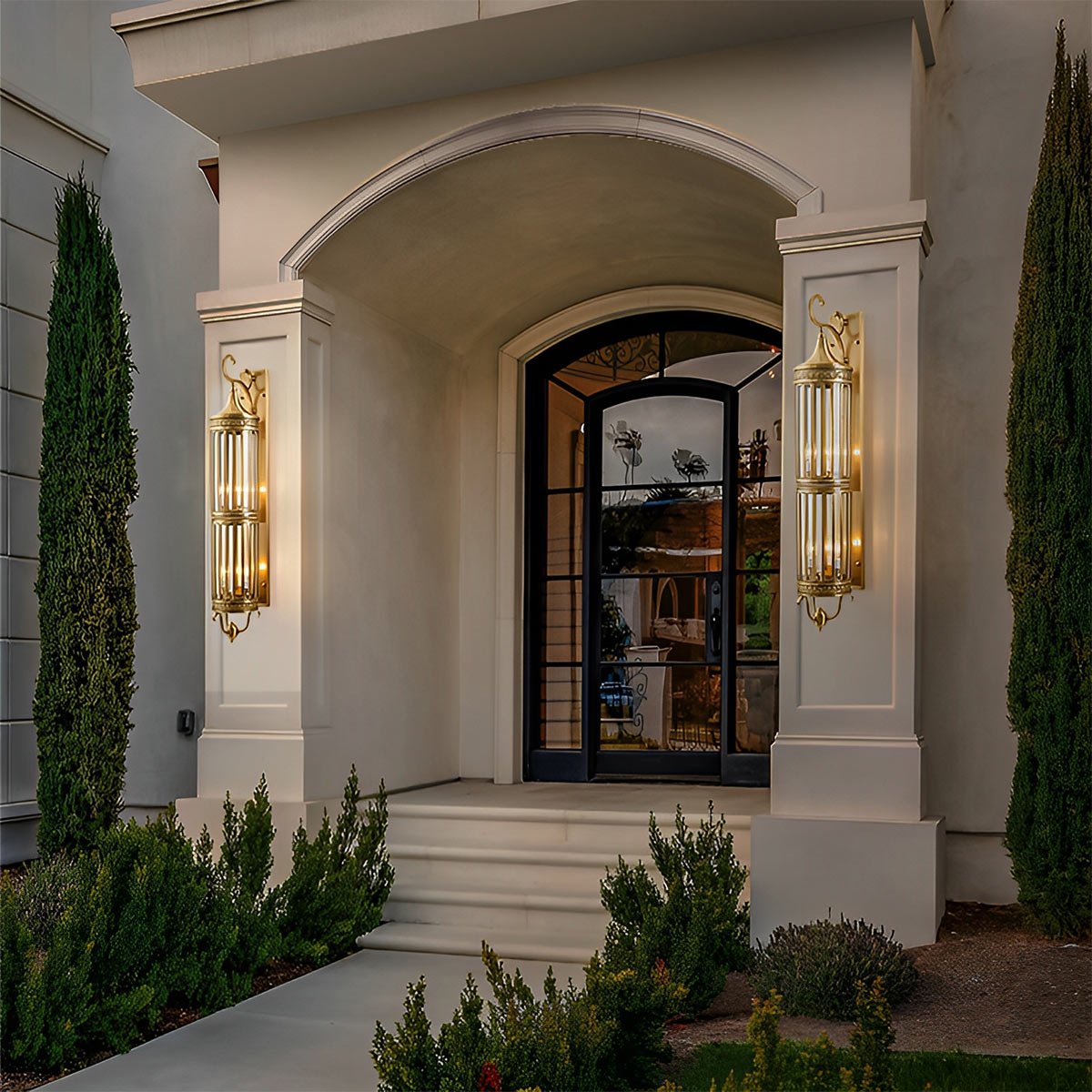 Vintage LED Wandlamp voor Buiten (IP65) - Castora