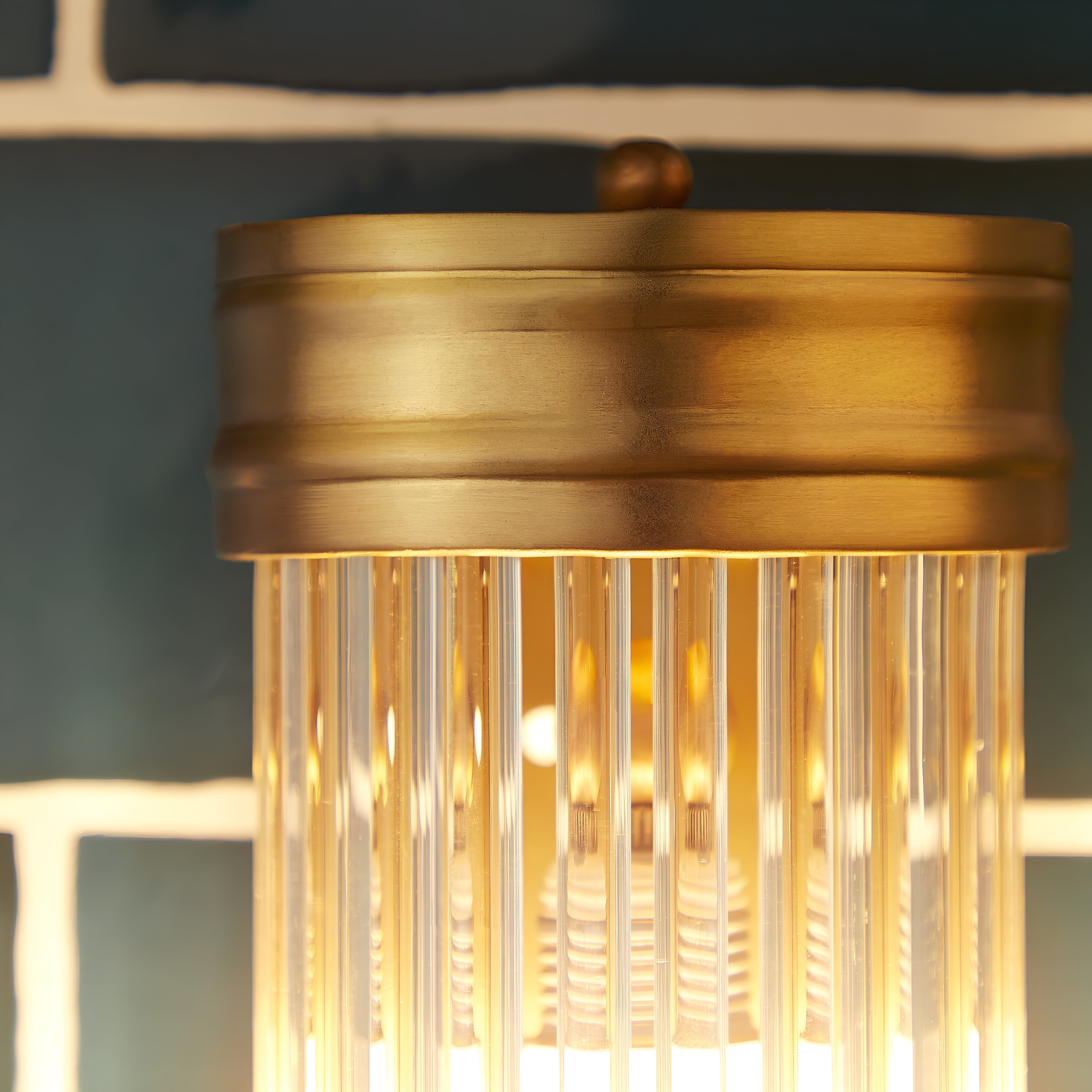 Art Deco Wandlamp (IP44) - LumiVerre